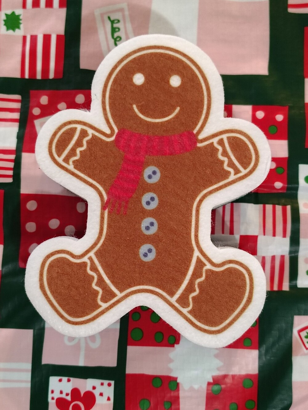 Holiday Gingerbread Sponge - Brown